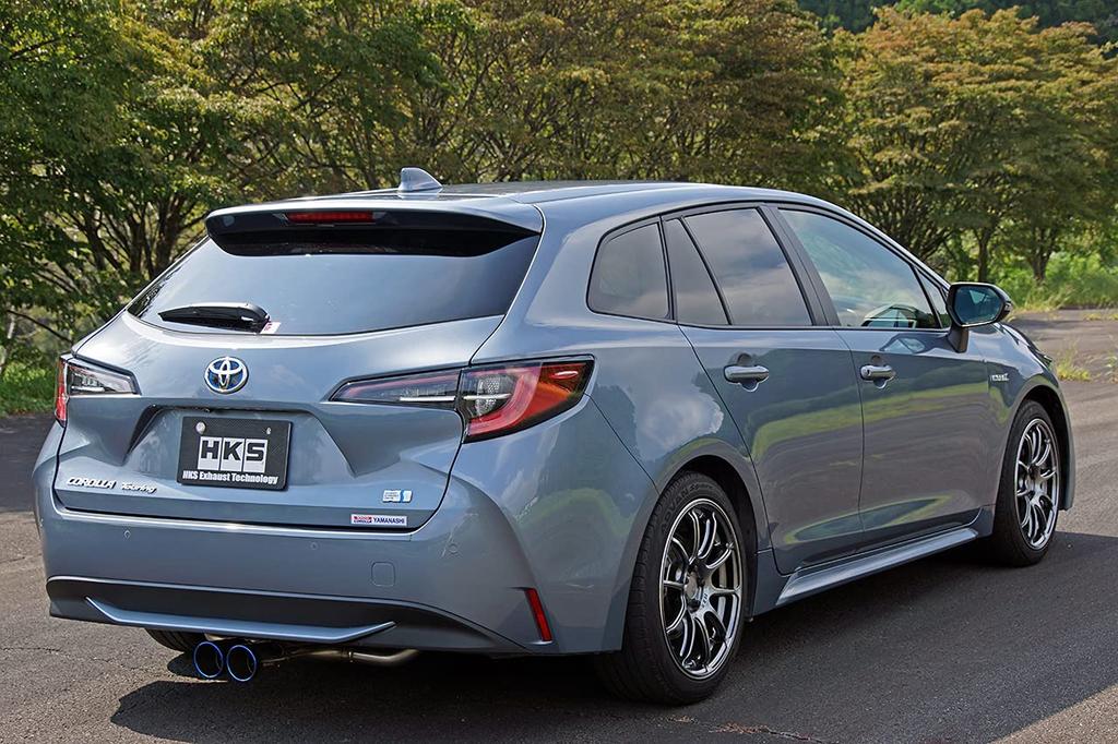 HKS Automotive Sports Muffler LEGAMAX Sports Toyota Corolla Touring LEGAMAX Sports Vehicle Inspection Compatible Intake and Exhaust System Parts