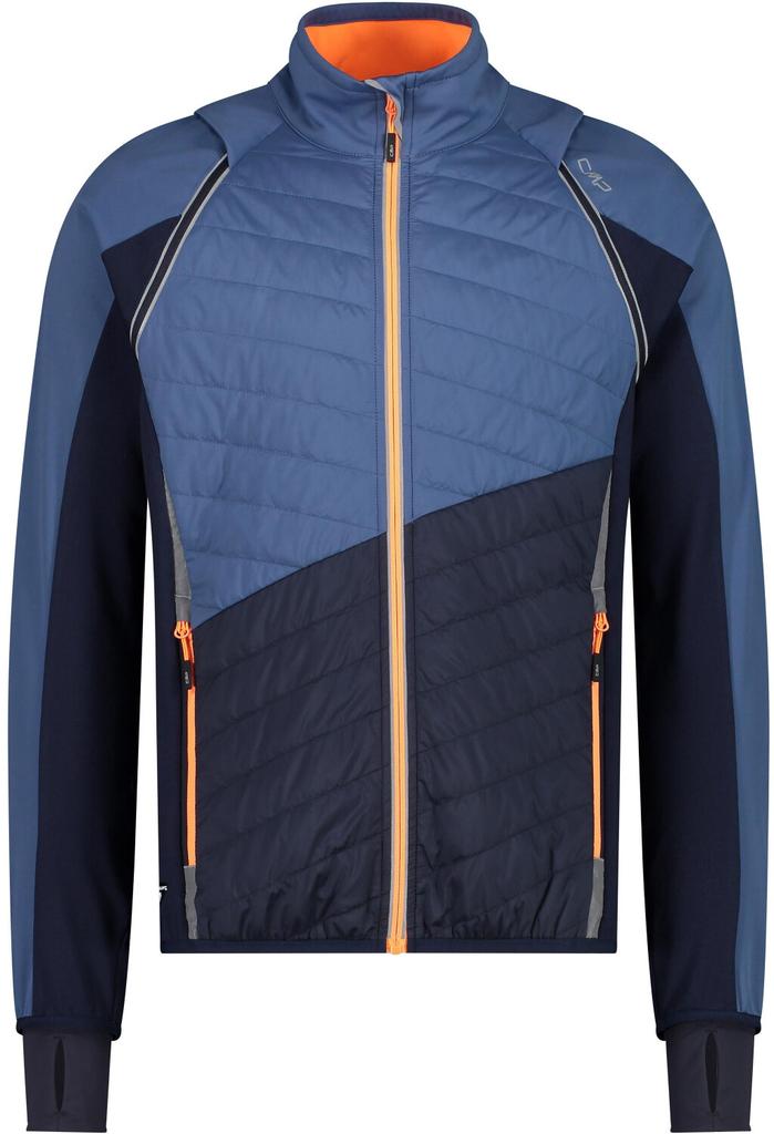 Куртка CMP гибридная мужская Unlimitech с отстегивающимися рукавами bluestone