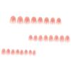 Simple blush popular nail art wearing nail North America hot-selling short square nail wearing nail piece