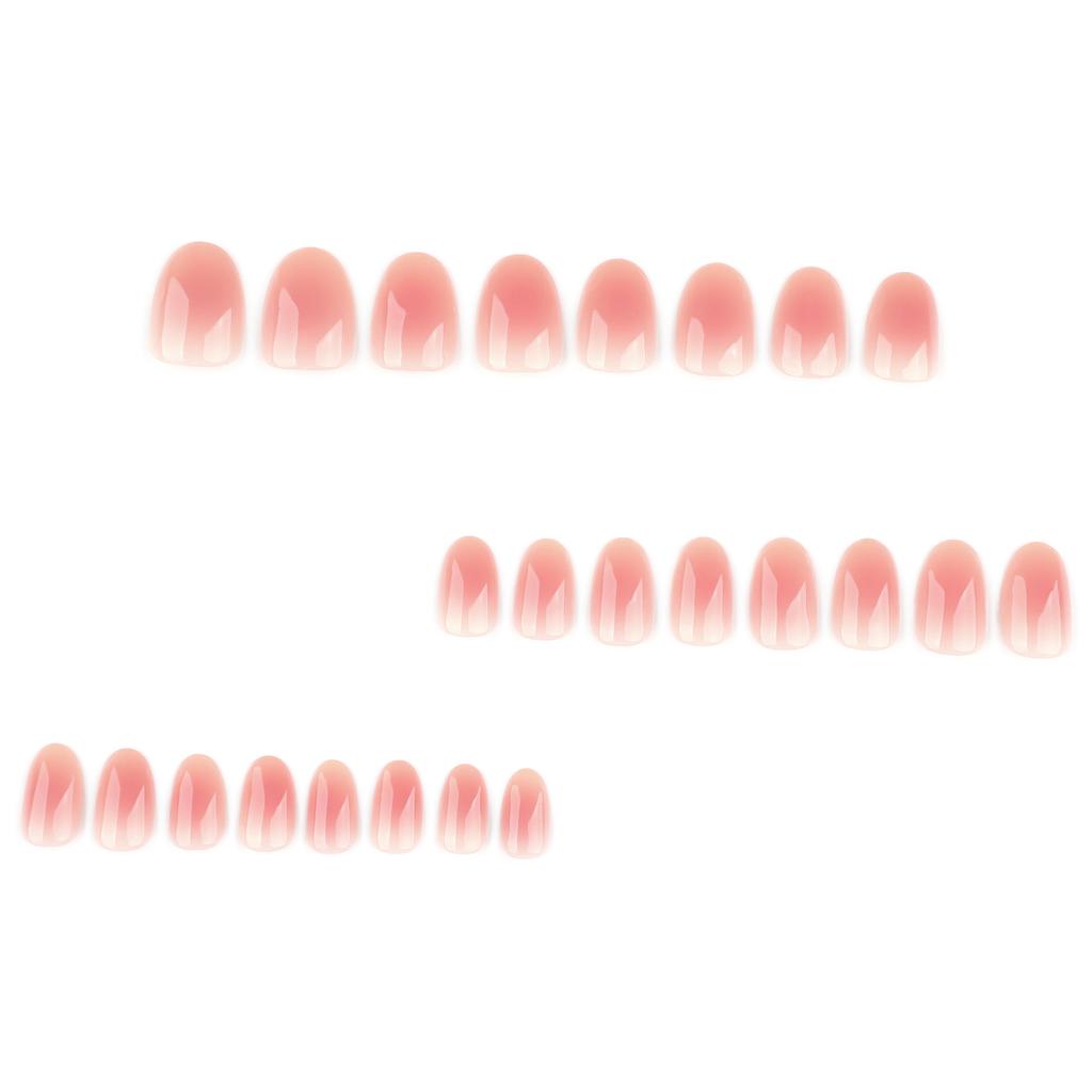 Simple blush popular nail art wearing nail North America hot-selling short square nail wearing nail piece