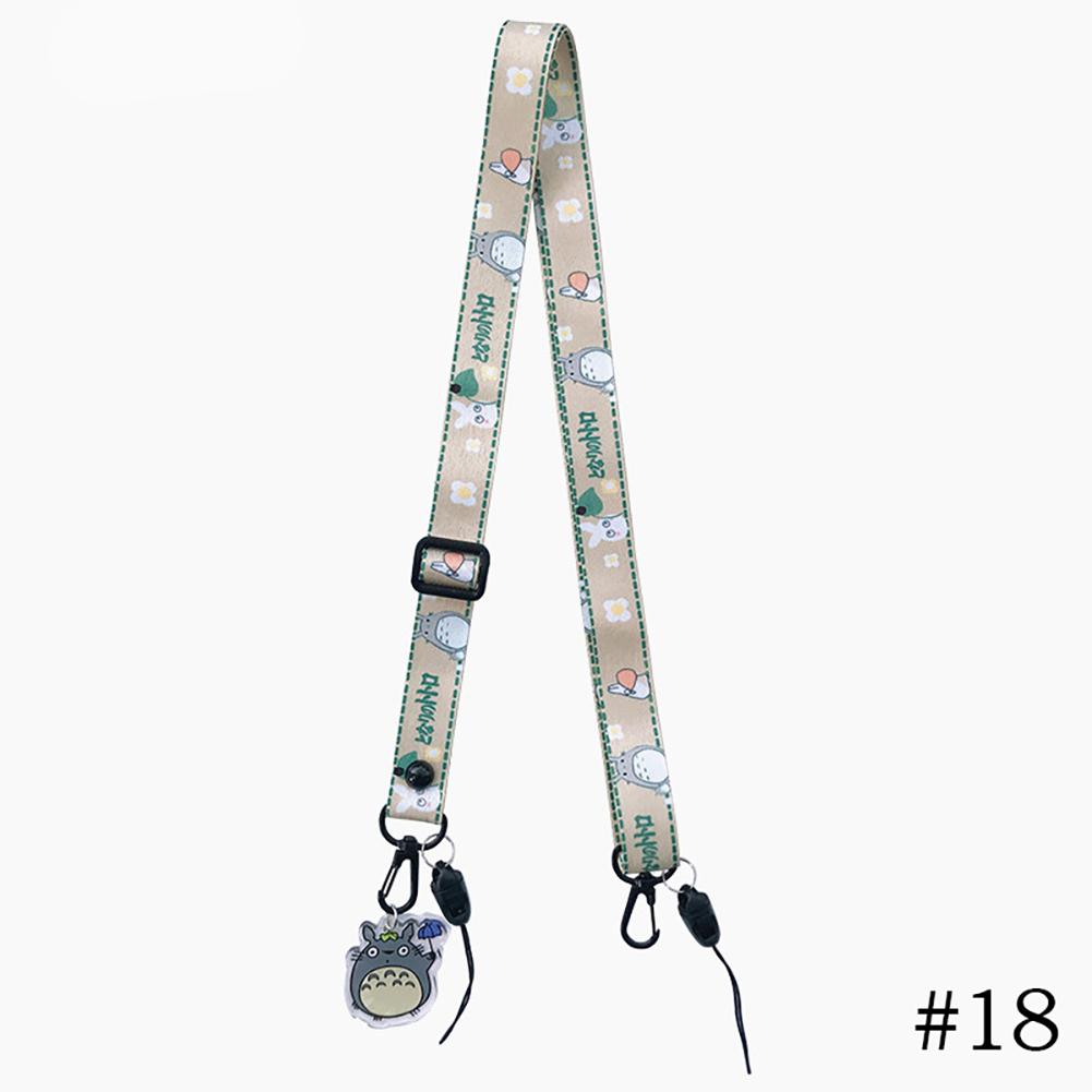 Ayarlanabilir Yüz Maskesi Askısı Çizgi Film Kolye Çapraz Askılı Düşmeye Karşı Maske Asma Boyun Tek Omuz Uzatılmış Maske Askısı