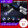 BADE9 2025 Hot 2Pcs Car Door Welcome LED Projector Laser Logo Door Light For E90 E60 E46 E93 F20 F21 F30 F31 F32 F33 F34 F15 F10 F
