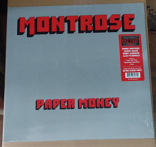 

LP Record MONTROSE (2) - Paper Money RCV12823 Warner Records 2024 Europe Rock