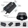 AZIMOM Bluetooth/RF Control 16W Music Mode Fiber Optic Light Source RGBW Light Box Engine for Car Home Star Ceiling Light Effect Decoration