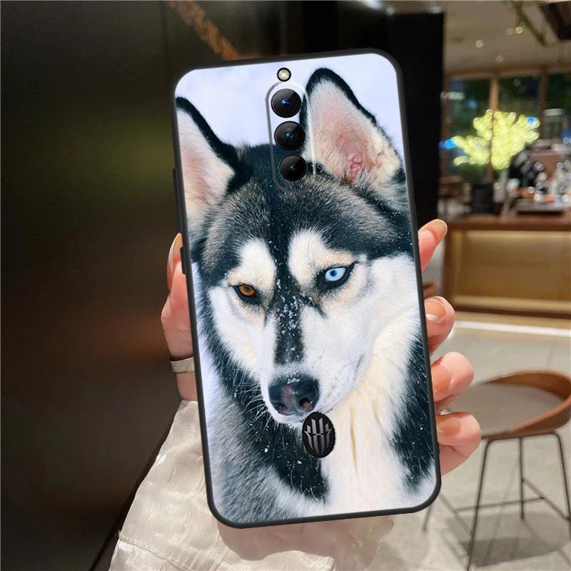 Animal Husky Puppy Case For ZTE Nubia Red Magic 10S 9S 8S 10 9 8 11 Pro Plus 6 7 6S 7S For RedMagic 10 Air Cover