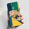 Cute Case For Sony Xperia XA2 / Xperia XA2 Ultra Capa Coque Printing Shell Protective Cover Soft Silicone Cartoon Black Casing