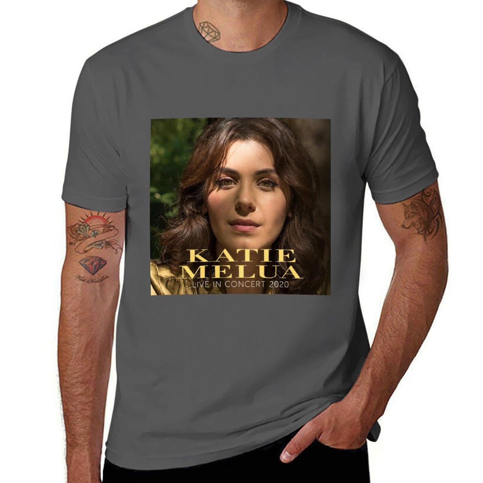 

katie jangkrikk 2 melua tour 2020 T-Shirt printed t shirts for man t shirts for man cotton cotton t shirts high quality T-Shirt 4XL