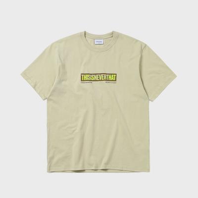 ThIs Is Never That Skyscraper Tee Pale Lime
