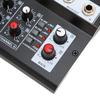 for US Plug Low Noise Stereo Line Mixer 2 Master Volume Knobs Dj Mixing Board  Bars