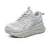 Popular Little White Shoes Women's 2025 Summer New Mesh Breathable Light Casual Fashion Small Thick Sole Heightening Women's Shoes