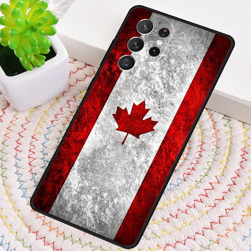 Canadian Flag Phone Case for Samsung Galaxy Note 10 Pro S26 Ultra S23 S24 FE S25 S21 S22 PLUS Shockproof Cove