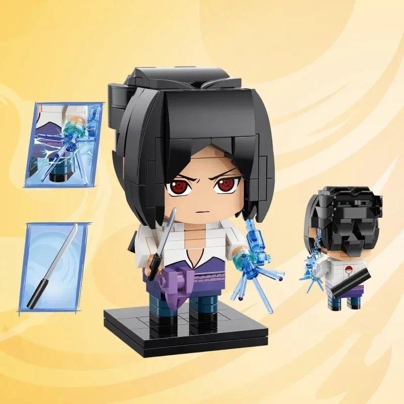 Keeppley Naruto Building Blocks Kakashi Haruno Sakura Sasuke Assembled Model Toys Children's Birthday Gifts Anime Peripherals