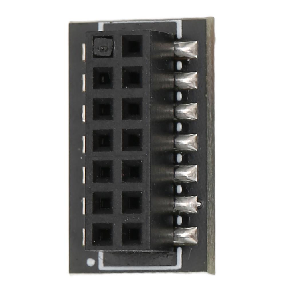 TPM 2.0 Encryption Security Module 14Pin LPC Interface Encryption Security Module for Asrock 14Pin SPI TPM2.0