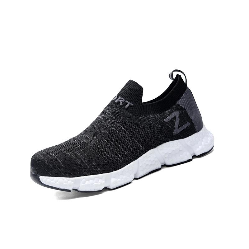 Men's One-pedal Anti-smash and Stab-proof Sports Labor Insurance Shoes Steel Head Protective Safety Shoes