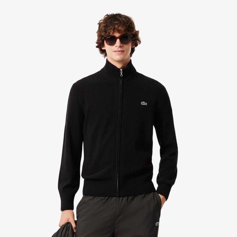 [Lacoste] Men s Wool Full-Zip Cardigan AH5181-55N031 3