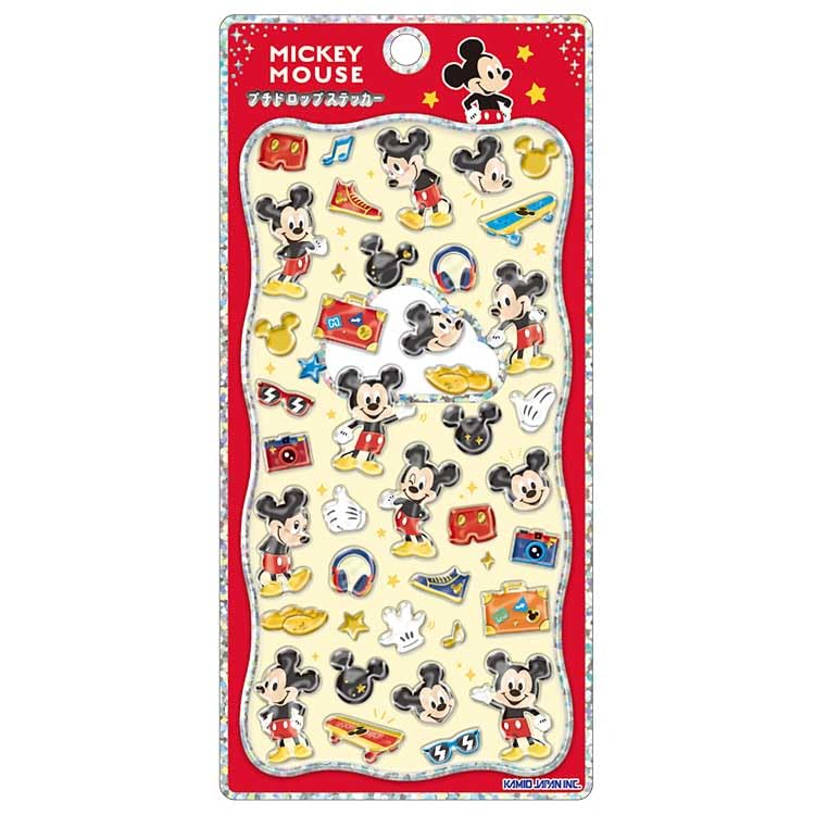 Kamio Japan Mickey Petit Drop Sticker 070249