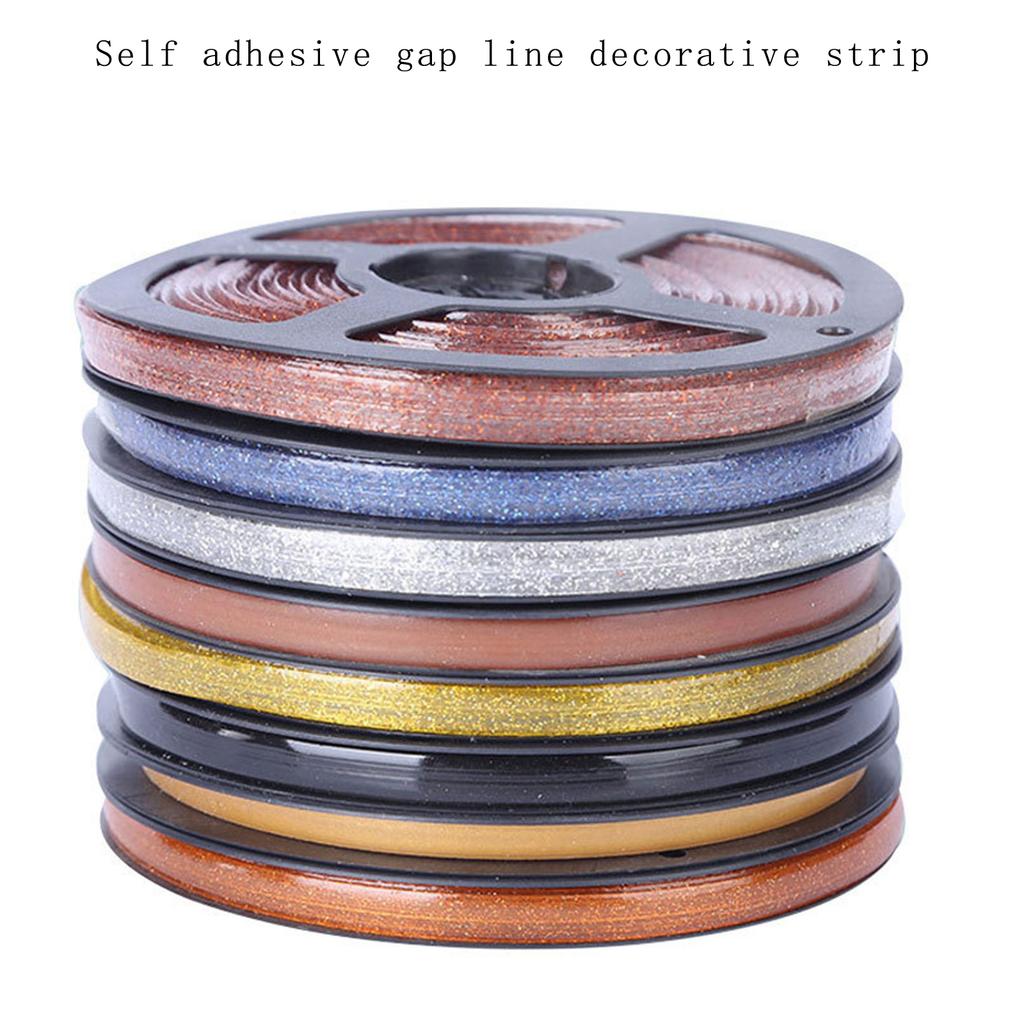 شريط ملء فواصل السيراميك المقاوم للماء للمطبخ والحمام شريط لاصق ذاتي مزخرف طول 6 أمتار للمطبخ الحمام