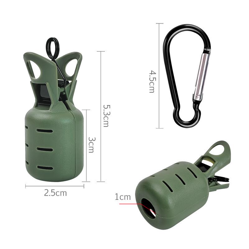 Wooden Shrimp Lure Box with Hook Protectors & Squid Needle Sleeves, Large Size, 6 Pcs/Box with Buckles