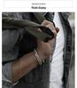Retro Braided Open Bangle: S925 Silver Plated Unisex Bracelet - Trendy Heavy Industry Design