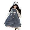 Lange Haare 30cm Bjd Puppe mit Kleidung Attraktive Augen Prinzessinnen-Make-up Kugelgelenkpuppe Geburtstagsgeschenk