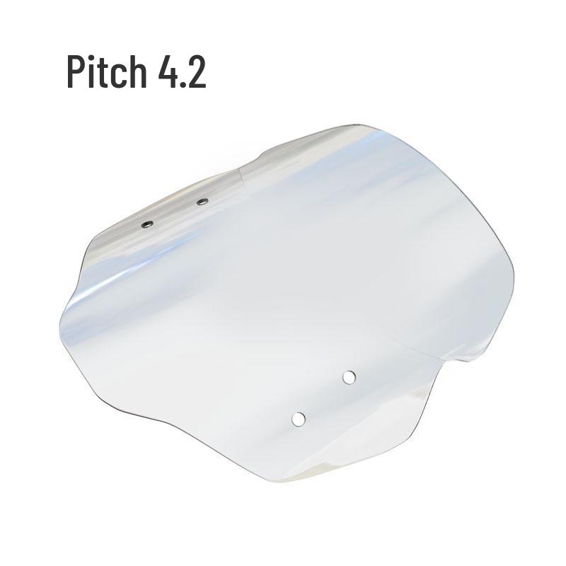 Compatible Windshield for Haojue DKS, Suzuki, Honda, CB400F, GL, and Other Motorcycles.