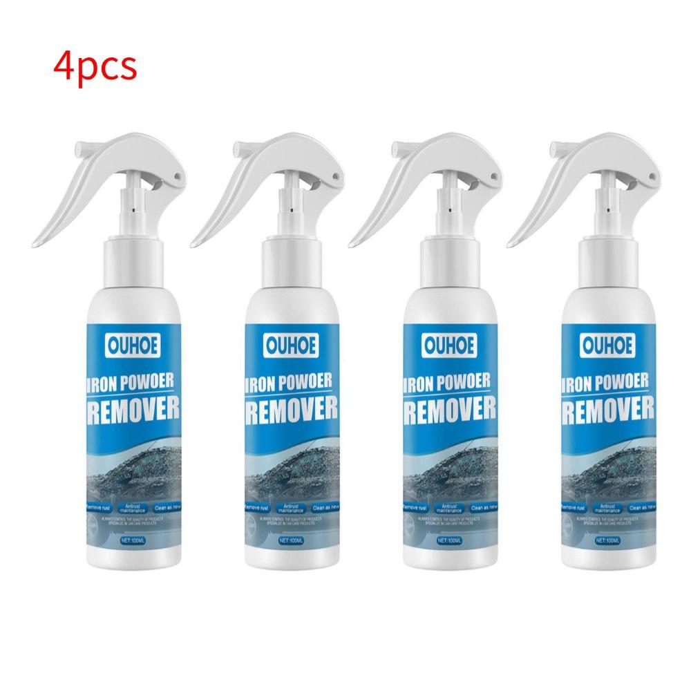 30/100ml Car Rust Remover Spray Metal Paint Cleaner Car Maintenance Iron Cleaning Car Spray Rust Powder Remover Car Accessories