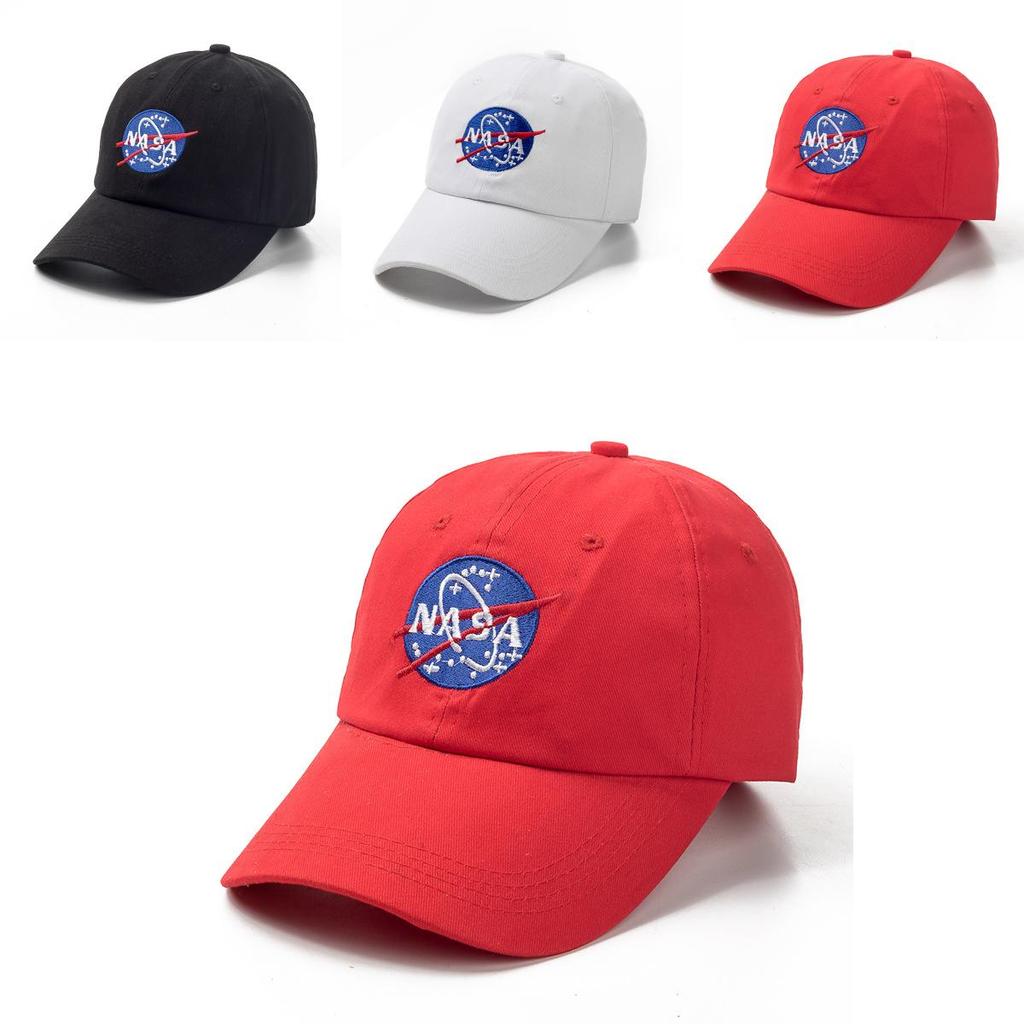 Classic Nasa Style Letter Embroidery Baseball Cap For Men And Women Perfect For All Seasons