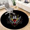 1pc Gundam Series Office Round Area Rug,  Under Office Chairs Bedroom Living Room Home Decor A0926118