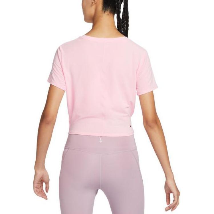 New Nike T Shirt Women's Medium Soft Pink FJ9871-690