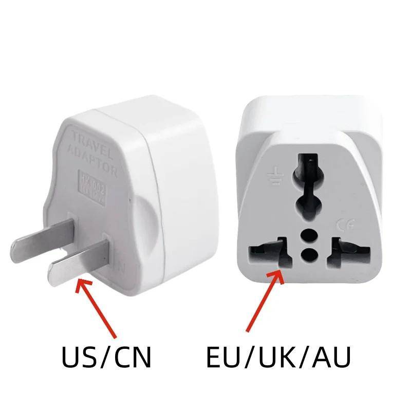 Universeller Reiseadapter-Stecker mit Schnellladeanschluss, kompatibel mit US-, EU-, AU-, UK-Steckdosen für Geschäftsreisen