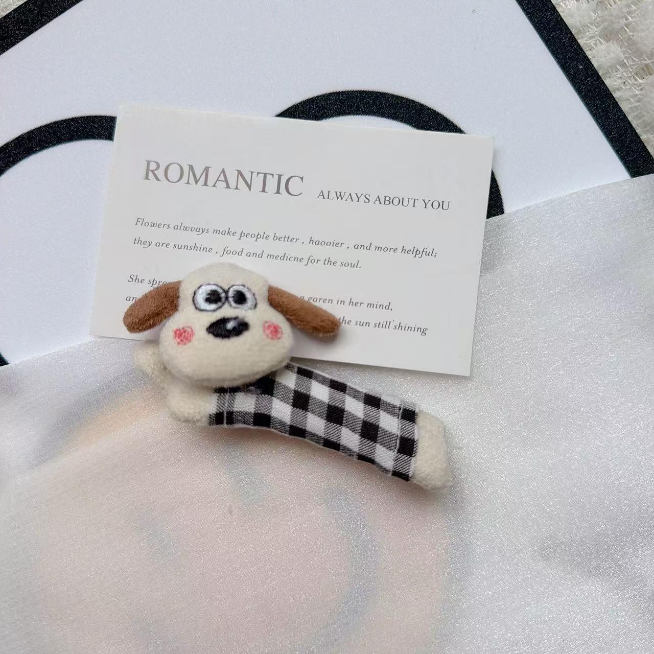 Korean Puppy Paw Print Dog Cartoon Hair Accessories for Dachshunds Original