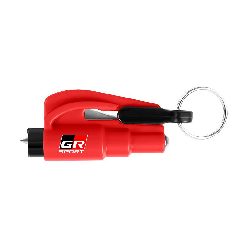 2-in-1 Car Tools Car Safety Hammer Window Breake Life Saving Seat Belt Cutter for Toyota Trd GR Corolla Yaris CHR Avensis Camry Land Cruiser