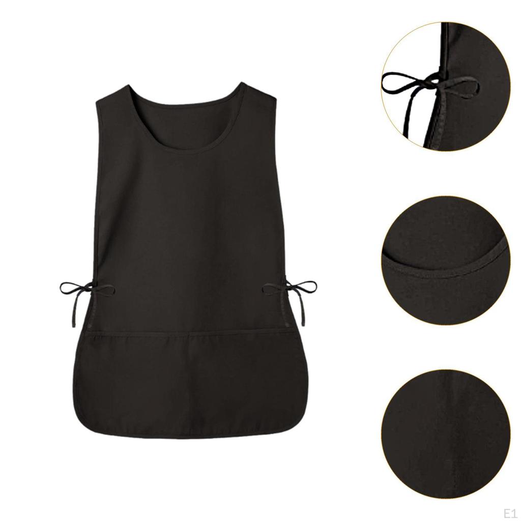 Bib Apron, Chef Dishwashing Polyester Kitchen Apron for Men, Women, Gardener,