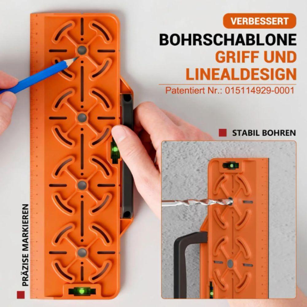 With 30 Cm Ruler Drilling Template For Sockets Drilling Positioning Plate Installation