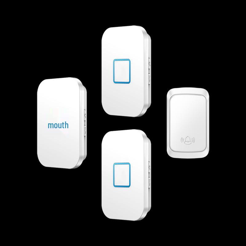 Wireless, Battery-Free Doorbell with Ultra-Long Range and Waterproof Remote Control Button