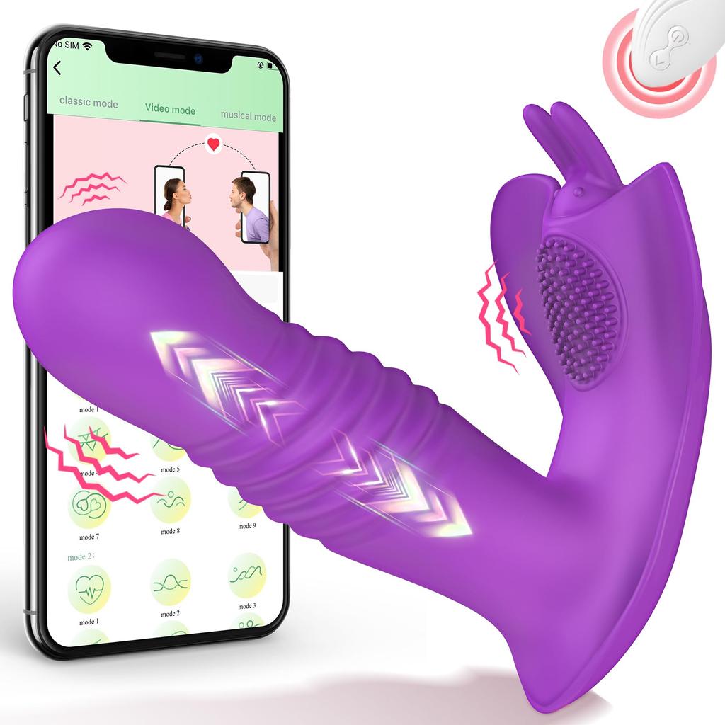Big Thrusting Dildo For Women Remote Control Vibrator Suction Cup Automatic Telescopic Sex Toys Hrusting Vibrator With G Spot 18