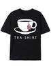 I Love British Tea British Flag Fun Novelty Souvenir Unisex T-Shirt