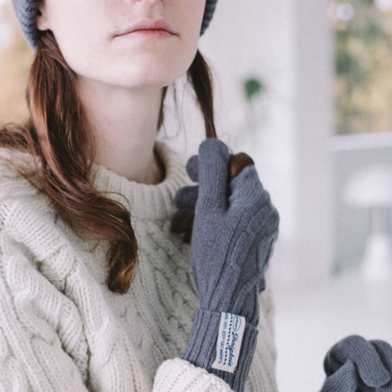 WorthWord 100% Wool Innigkeit Touch Gloves_4 Colors