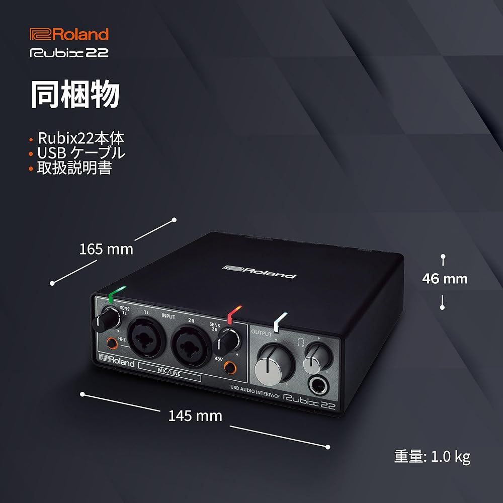Roland Roland Rubix22 USB AUDIO INTERFACE audio interface