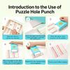 Multipurpose Embossing Machine For Paper Craft Card Decorations Friendly Materials Kids Art Pattern Design Learning Tool