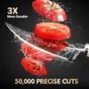 Stainless steel kitchen multi purpose knife suitable for steak bone removal meat slicing and fruit cutting comes with a gift box