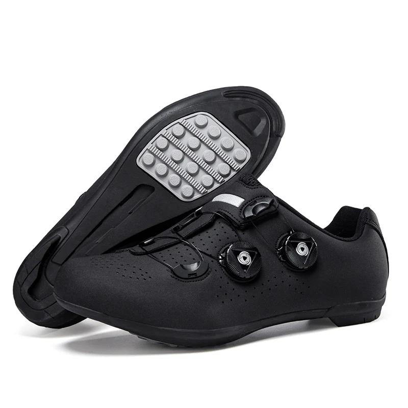Men MTB Self-Locking Speed Racing Bike Shoes Bicycle Sneakers Spd Cycling Shoes Cleats Women Mountain Road Cycling Footwear