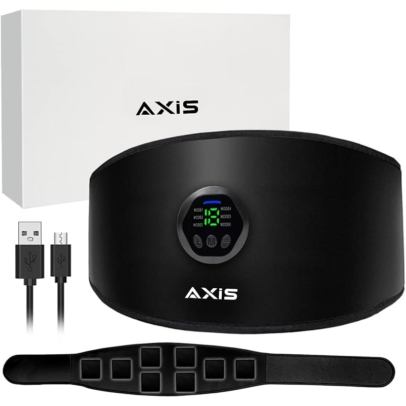 

[Новая модель 2026 года] EMS-пояс для тренировки мышц живота (Сделано в японии) Диетический прибор, Гелевые прокладки не требуются, Упражнения для живота, Регулируемый размер, Унисекс,