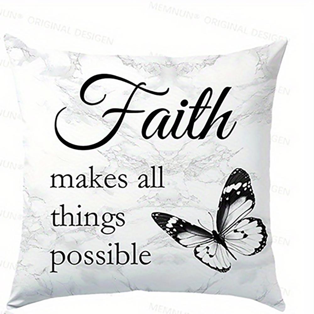 

Modern Black and White Marble Butterfly Throw Pillow CoverBedroom Sofa Decorative Cushion Cover With Zipper Soft Cushion Cover 45x45cm