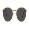 Prada [Available prescriptions] Elegant, casual and classic round sunglasses for women