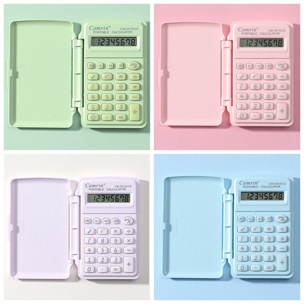 Lightweight Mini Flip Calculator Smart Stay Mini Scientific Calculator   Office School Supplies