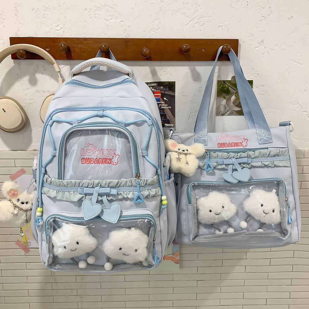 Children's Schoolbag Elementary School Students Girls Junior High School Students High School High Value School Backpack