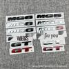 MG GT MG5 MG6 Car Emblem Sticker: Rear Trunk Decoration for Modified Car Body