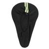 Narrow Bike Seat Cushion Thicken Silicone Breathable Soft Bike Seat Cover with Reflective Warning