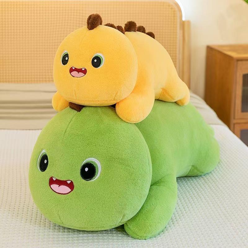 Super Soft Dinosaur Dragon Plush Pillow - Cute Backrest & Birthday Gift